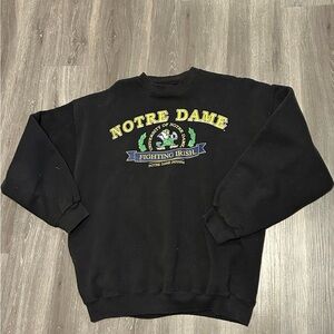 Vintage 90’s Savvy Trau & Loevner Notre Dame Fighting Irish Crewneck Size XL